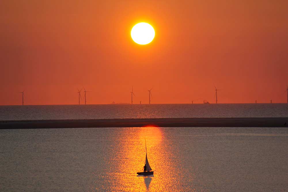 Sonnenuntergang auf Borkum Sonnenuntergang auf Borkum